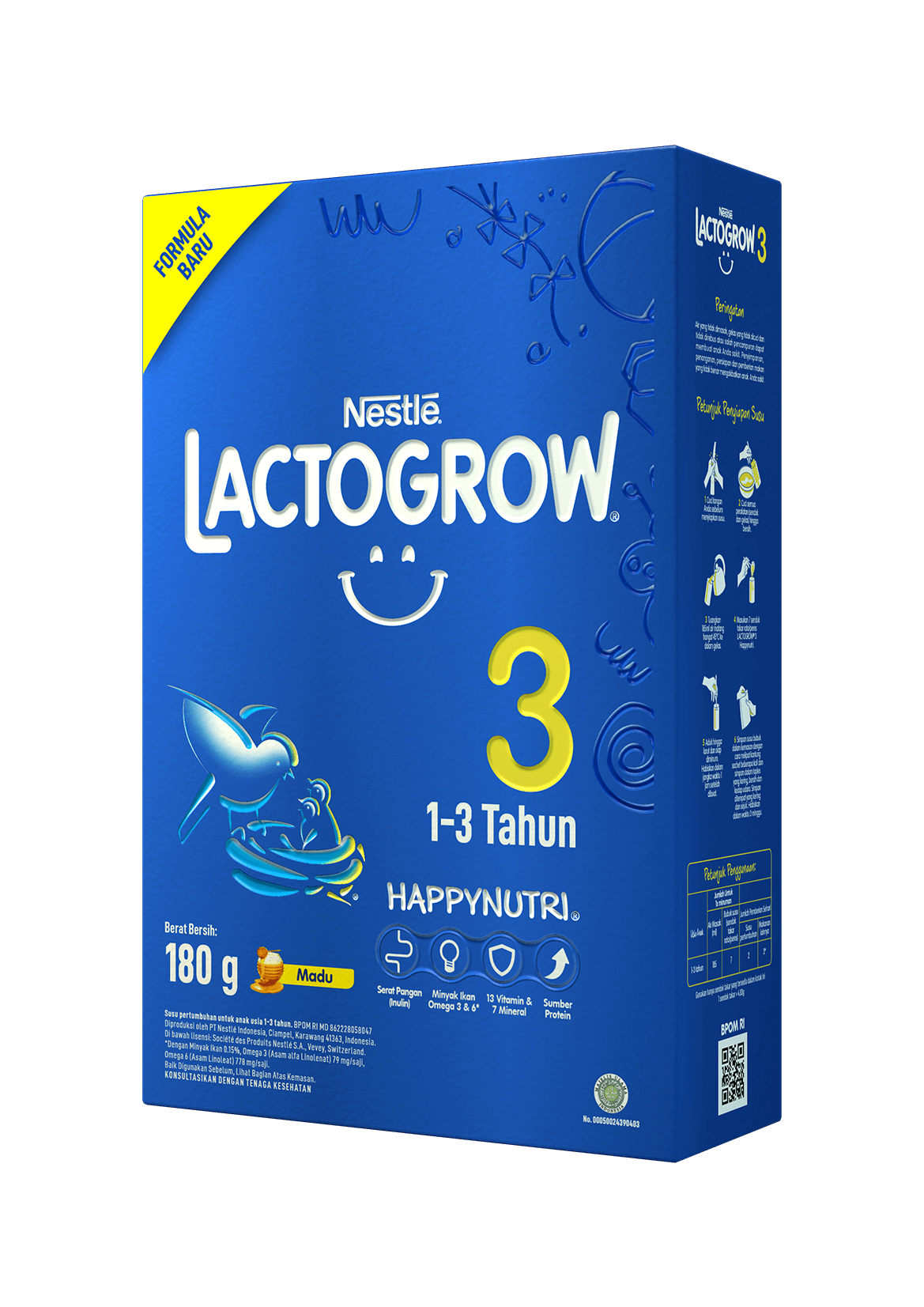 Susu Bubuk LACTOGROW 3 Madu